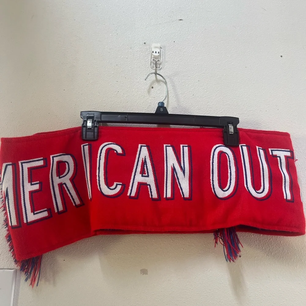 Red and Blue Scarf